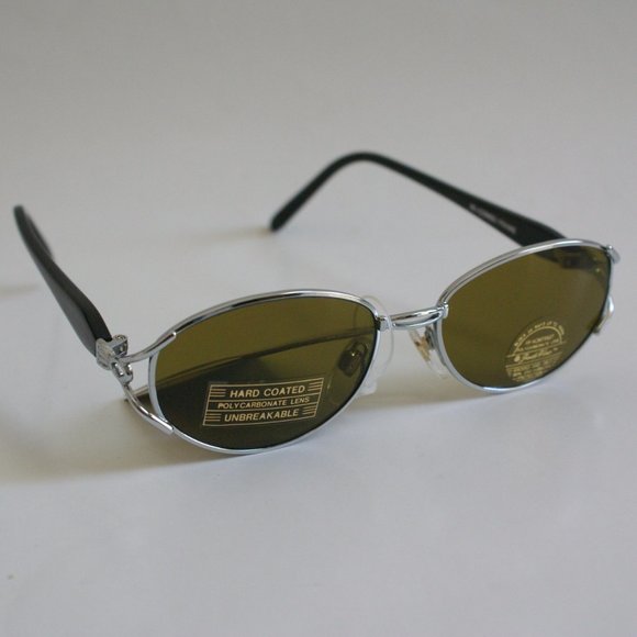 NWT Vintage lady's retro fashion combo frame"eagle-i's" lens tech sunglasses